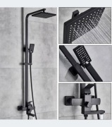 Bateria łazienkowa z deszczownią 