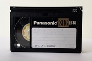 Kaseta VHS-C Panasonic SHG EC-60 do kamer