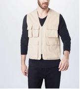 Kamizelka Utility beżowy asos r. S safari reporterska