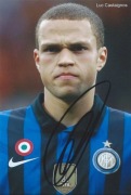 Luc CASTAIGNOS oryginalny autograf INTER HOLANDIA