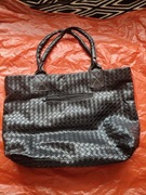 Torba do ręki stara damaka 