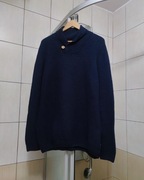 sweter męski Mustang rozmiar XXL kolor granatowy ciemny niebieski dziani