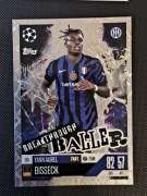 Match Attax Extra 2024/25 BISSECK nr.201 BREAKTHROUGH BALLER 
