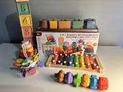Zestaw zabawek dla dzieci montessori