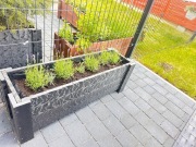 Donica ogrodowa Texcellence z wkładem 100x31x36cm oraz 76x31x36 dwa kolory