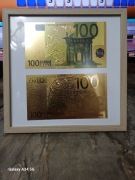 Banknot banknoty kolekcjonerskie 100 EURO złoto srebro