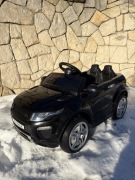 Elektryczne auto Rapid Racer 12V pilot EVA LED czarne