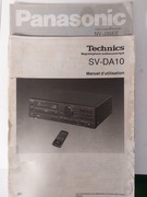 Technics SV-DA10 instrukcja