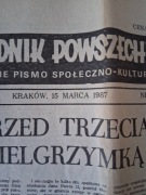 Tygodnik Powszechny nr 11/1987 (1968) Misja (rozmowa z Janem Karskim)