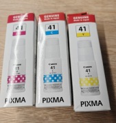 Zestaw tuszy  Canon 3 sztuki M41 C41 Y41