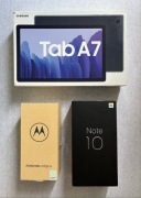 Tablet Samsung+ Smartfon Motorola + Smartfon Xiaomi