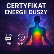 Twój certyfikat duszy - analiza PDF z aurą i biorytmem