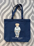 Torba Shopper Ralph Lauren Polo Bear Granatowa