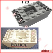 LEGO 30183 SKOS 45 6x4 jasny szary lub biały POLICE podwozie helikopter