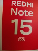 Smartfon XIAOMI Redmi Note 15 5G Czarny