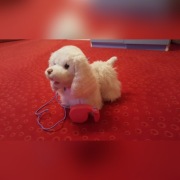 Pies interaktywny na smyczy FurReal Friends