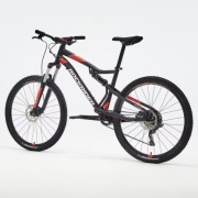 ROWER GÓRSKI MTB ROCKRIDER ST 530 S RR BLACK RED M OKAZJA 50% CENY SKLEPU