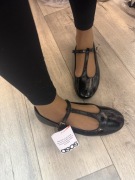 (41) Asos Design / Czarne baleriny z Londynu,Nowe 