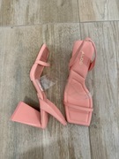 Nowe sandały ALDO Eliss koralowe obcas EU 38