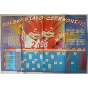 Manchester United Euro 2008 Terminarz - Plakat Poster
