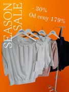 Wyprzedaż Bluza dresowe z piękna tasiemka CIOCCO 