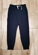 H&M, Spodnie dresowe granatowe, r. 122