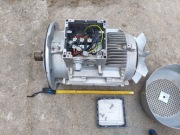 Duży silnik elektryczny Nord 400v, 11kW, 1460 obrotów, 75kg