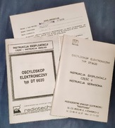 Radiotechnika Kabid DT6620 Instrukcja eksploatacji i serwisowa oscyloskopu
