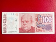 Argentyna 100 Australes 1985/1991r. (1990) P-327c UNC