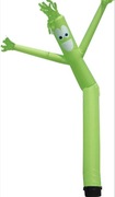 Dmuchaniec Air Dancer Man Sky Puppet zielony 6m na reklamę festiwal