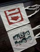 Torby bawełniane torebki tote bag bawełna cotton one direction 