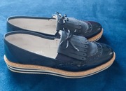 Buty damskie mokasyny skórzane rieker-39