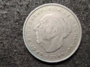 Niemcy RFN 2 marki 1970 J Teodor Heuss