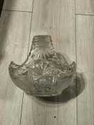 kryształowe naczynie koszyk