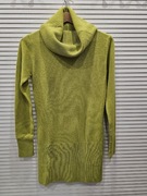 Ciepła tunika z golfem