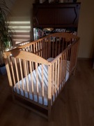 Łóżeczko i fotelik