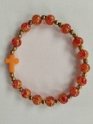 Różaniec na rękę w wersji jesiennej :) 