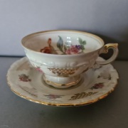 Duo, sygnowane JOHANN SELTMANN VOHENSTRAUSS rok 1949