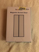 Magnetyczna Moskitiera 80x200 / CZARNA / HOOMEE