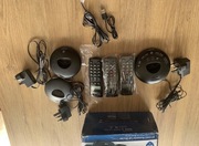 Zestaw trzech telefonów bezprzewodowych