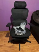 Fotel Biurowy Ergonomiczny | Podnóżek | Podwójne Oparcie | NOWY