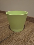 Ikea Papaja osłonka doniczki 12cm zielony limonkowy