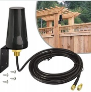 ANTENA ZEWNĘTRZNA 4G LTE 4G 10DBI WIELOKIERUNKOWY WZMACNIACZ SYGNAŁU SMA