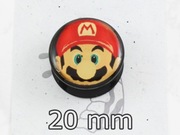 VENOM SNAKE nowy plug tunel MARIO BROS czarny piercing 20mm VS160