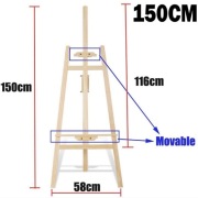 Sztaluga malarska drewniana 150 cm