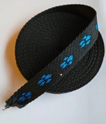 TAŚMA NOŚNA PP 25 mm/grubość 2 mm - 5,8 m wzorzysta