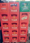 Kontener kratka skrzynka na piwo Tyskie