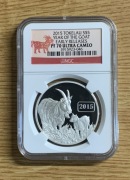 2015 Tokelau 5 Dollars NGC PF70 MAX.  RZADKA 