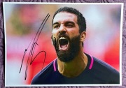 Arda Turan plakat podpis autograf sygnatura Szachtar Barcelona
