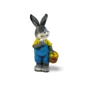 Figura dekoracja Zajączek z Koszyczkiem